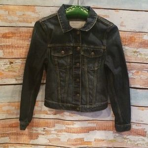 NWOT NEVER WORN Billy Blues Dark Wash Jean Jacket!